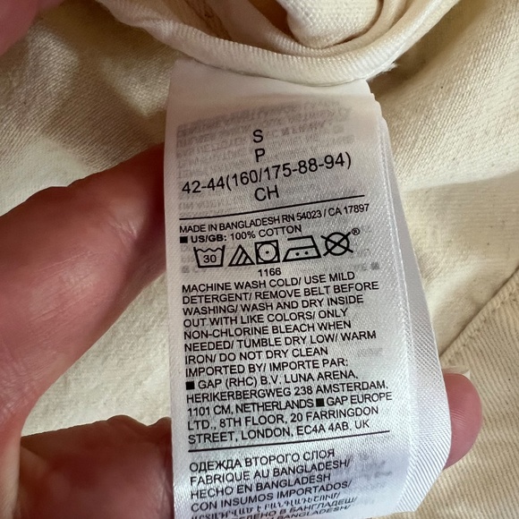 NWT Banana Republic Denim Mini Dress - Size Small - Picture 4 of 5